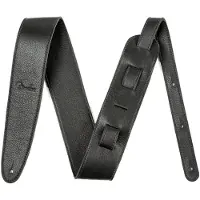 Fender Håndlaget Skinnreim for Gitar 25" Svart