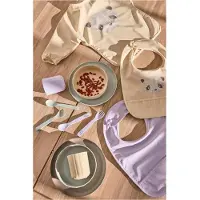 OYOY Spisesett - Bioplast - 3 Deler - Genser - Pale Mint/Vanilla - - OneSize - Spisesett