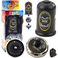 Leantoys sett kasteapparat med flygende skive gorilla svart LEAN Toys