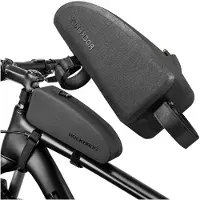 RockBros AS-019 sykkelrammeveske vanntett 1,5 l - svart