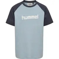 Hummel T-skjorte - HmlJR - Dusty Blue - - 9-10 år (134-140) - T-skjorte