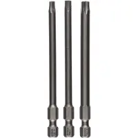 Bosch Powertools Bosch bitssett ekstra hard, 89 mm, T20/T25/T30 (3 deler)
