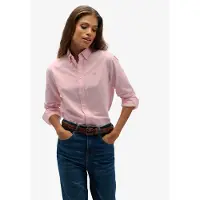 Superdry Slim Oxford Bd Skjorte Med Lange Ermer