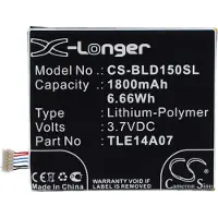 Cameron Sino Batteri til mobiltelefon, smarttelefon for BLU Life PLAY S, L150u