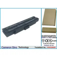 Cameron Sino Batteri til bærbar PC, notatbok til Sony VAIO VGN-AX570G, VAIO VGN-AX580G m.fl.