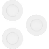 Eglo connect Smart LED-innfellingslampe Fueva-Z, hvit, sett med 3 stk