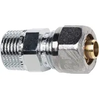 Ta Px-nippel 15mm- 1/2'' t/pe-pex