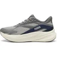 Puma MaxStride Lite Running Shoes Unisex, Shoes, Warm White/Navy/Cool Dark Gray, 44