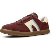 Camper for man. K100937-037 Pelotas Soller burgundy leather sneakers (45), Flat, None, Casual