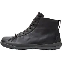 Camper for man. K300287-034 Black Peu Pista GM leather sneakers (45), Flat, Laces, Casual