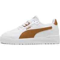 Puma Shuffle Downtown Sneakers Unisex, Shoes, White/Kona Brown, 44