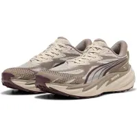 Puma Velocity NITRO Trail Running Shoes Women, Women, Silver Fog/Ruby Noir/Mouse Gray, 38
