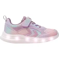 Hummel Sko m. Lys - Glow - Multi Colour Rosa - - 33 - Blinkende sko