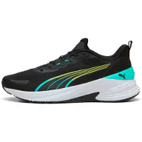 Puma Action Pro Training Shoes Unisex, Fitness, Black/White/Intense Mint, 37.5