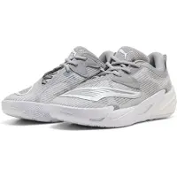Puma All-Pro NITRO 2 Core Basketball Shoes Unisex, Sport, Gray Echo/White/Silver, 42