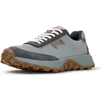 Camper for woman. K201462-060 Drift Trail blue and gray sneakers (36), Flat, Laces, Casual, Recycled polyester