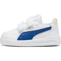 Puma Shuffle Downtown Sneakers Toddlers, Shoes, White/Clyde Royal/Gold, 19