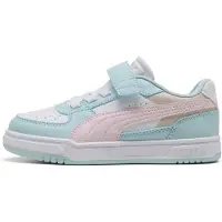 Puma Caven III Block Sneakers Kids, Shop, Aqua Glow/Powder Pink/White, 32