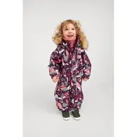 Reima Vinterdress - Lappi - Deep Purple m. Trykk - - 1 år (80) - Vinterdress