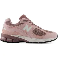 New Balance unisex. U2002RV1_LI 2002R pink leather sneakers (15 D = 50 D), Flat, Suede, Laces, Casual