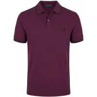 Fred perry for man. M3600 Lilac Twin Tipped Polo (XL), Casual, Purple, Cotton, Short sleeve