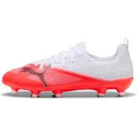 Puma ULTRA 7 MATCH FG/AG Football Boots Youth, Shoes, Ultra Red/Black/White, 35.5