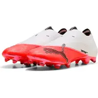 Puma ULTRA NITRO 7 ULTIMATE FG Laceless Football Boots Unisex, Sport, Ultra Red/Black/White, 38