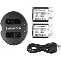 Cameron Sino Batteri til sminkespeil for Canon PowerShot N100, LEGRIA Mini X, VIXIA Mini X m.fl.
