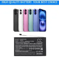Cameron Sino Batteri til mobiltelefon, smarttelefon for Apple A3082, A3289, A3290 m.fl.