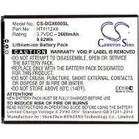Cameron Sino Batteri til mobiltelefon, smarttelefon for Doogee X6, X6 Pro