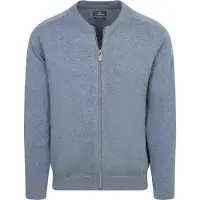 Casamoda Vest med glidelås Indigo Mørkeblå Blå Størrelse