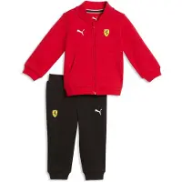 Puma Ferrari Jogger Tracksuit Toddlers, Age, Rosso Corsa/Black, 3-4Y