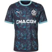 Puma Olympique de Marseille 26/27 Away Jersey Men, Men, Navy/Baltic Sea Blue, L