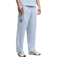 Puma Olympique de Marseille PUMATECH-X Relaxed Track Pants Men, Clothing, Snow Mountain Blue Crystal, S