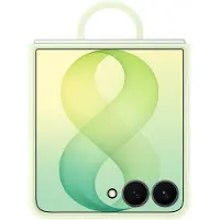 Samsung Galaxy Z Flip8 Silicone Ring Magnet Case Mint