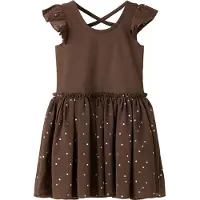 Name It Mini Sport Gymnastikkdrakt - NmfTulle - Chocolate Martini - - 3 år (98) - Gymtøy