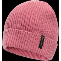 Didriksons Lue - Strikk/Rib - Surr Kids - Heather Rosa - - 50-52 cm - Lue
