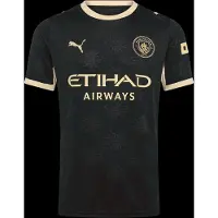 Puma Manchester City 26/27 Away Jersey Men, Men, Black/Flaxen, 3XL
