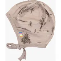 Joha Hjelm - Ull/Viskose - Beige m. Trær - - 37 cm - Lue baby