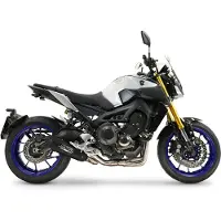 Gpr Exclusive Gp-revo Black Titanium Yamaha Mt-09 Tracer 900 15-16 Ikke-homologisert Komplett Eksosanlegg