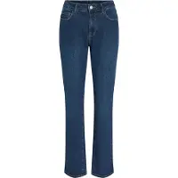Vila Vialice Middels Høy Midje Straight Fit Jeans