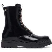 Tommy Hilfiger Støvler - Svart - - 37 - Støvler