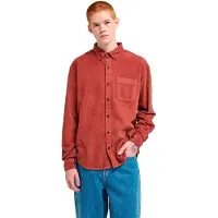 Element Button Down Corduroy Regular Fit Skjorte Med Lange Ermer