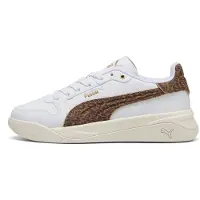 Puma Court Bae Feline Sneakers Women, Shoes, White/Soft Taupe/Gold, 39