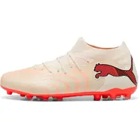Puma FUTURE 9 MATCH MG Football Boots Unisex, Shoes, Sugared Almond/White/Ultra Red, 44
