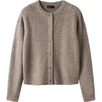 LMTD Cardigan - Strikk Short - Noos - NlfKleave - Mocha Marengs - - 13-14 år (158-164) - Cardigan