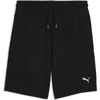 Puma Essentials Elevated Relaxed Material Shorts Men, Clothing, Black, M