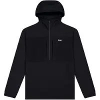 Mons Royale Offgrid Merino 1/2 Half-Zip Fleecegenser svart