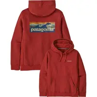 Patagonia Boardshort Logo Uprisal Hettegenser rød