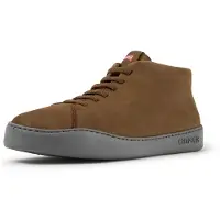 Camper for man. K300305-029 Peu Touring brown leather sneakers (43), Flat, Laces, Casual